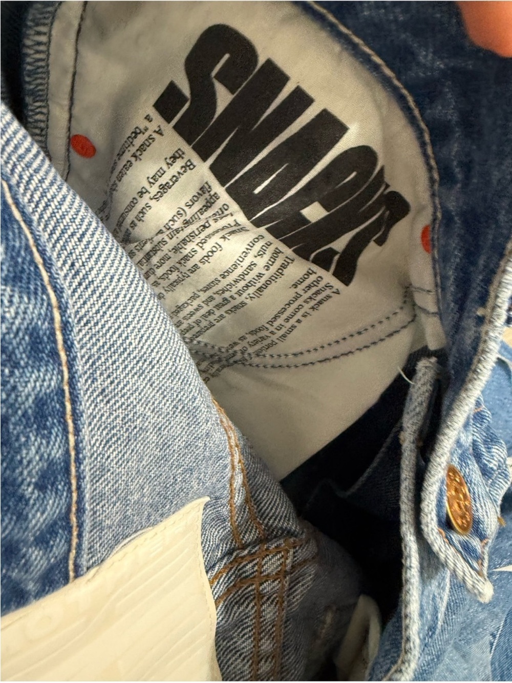 Mother Jeans SNACKS The Lemon Twist Wide Leg Jeans/ Rolling in The Dough/ 27 NWT - Picture 3 of 15